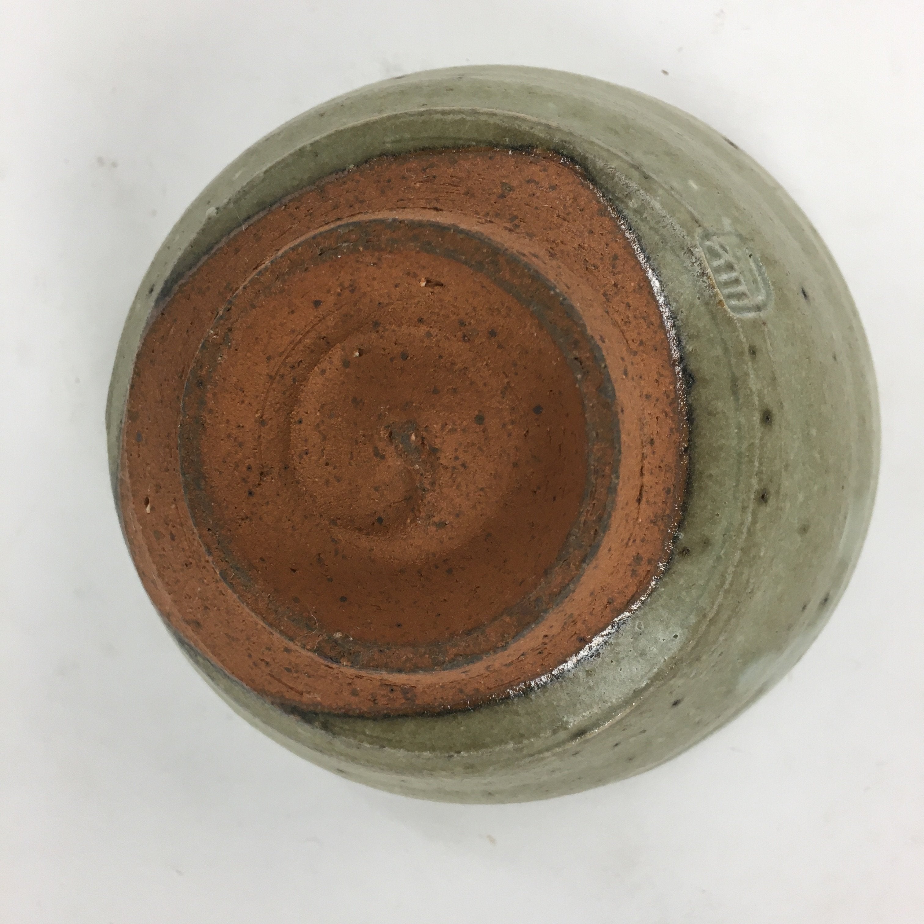 Japanese Ceramic Tea Ceremony Bowl Vtg Chawan Brown Pottery Sado GTB800