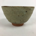 Japanese Ceramic Tea Ceremony Bowl Vtg Chawan Brown Pottery Sado GTB801
