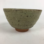 Japanese Ceramic Tea Ceremony Bowl Vtg Chawan Brown Pottery Sado GTB801