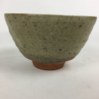 Japanese Ceramic Tea Ceremony Bowl Vtg Chawan Brown Pottery Sado GTB801