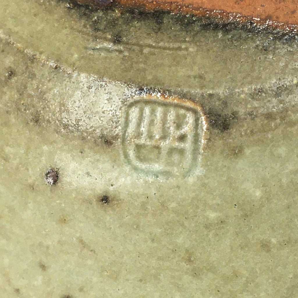 Japanese Ceramic Tea Ceremony Bowl Vtg Chawan Brown Pottery Sado GTB801