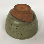 Japanese Ceramic Tea Ceremony Bowl Vtg Chawan Brown Pottery Sado GTB801