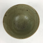 Japanese Ceramic Tea Ceremony Bowl Vtg Chawan Brown Pottery Sado GTB802