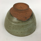 Japanese Ceramic Tea Ceremony Bowl Vtg Chawan Brown Pottery Sado GTB802