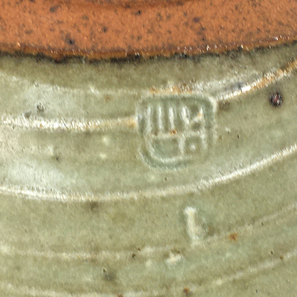 Japanese Ceramic Tea Ceremony Bowl Vtg Chawan Brown Pottery Sado GTB802