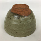 Japanese Ceramic Tea Ceremony Bowl Vtg Chawan Brown Pottery Sado GTB803