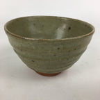 Japanese Ceramic Tea Ceremony Bowl Vtg Chawan Brown Pottery Sado GTB803