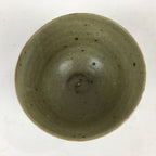 Japanese Ceramic Tea Ceremony Bowl Vtg Chawan Brown Pottery Sado GTB812