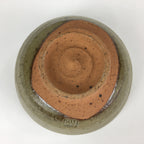 Japanese Ceramic Tea Ceremony Bowl Vtg Chawan Brown Pottery Sado GTB815