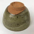 Japanese Ceramic Tea Ceremony Bowl Vtg Chawan Brown Pottery Sado GTB815