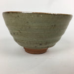 Japanese Ceramic Tea Ceremony Bowl Vtg Chawan Brown Pottery Sado GTB817