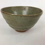 Japanese Ceramic Tea Ceremony Bowl Vtg Chawan Brown Pottery Sado GTB817