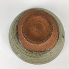 Japanese Ceramic Tea Ceremony Bowl Vtg Chawan Brown Pottery Sado GTB818
