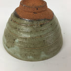 Japanese Ceramic Tea Ceremony Bowl Vtg Chawan Brown Pottery Sado GTB818