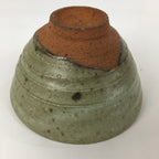 Japanese Ceramic Tea Ceremony Bowl Vtg Chawan Brown Pottery Sado GTB818