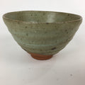 Japanese Ceramic Tea Ceremony Bowl Vtg Chawan Brown Pottery Sado GTB818