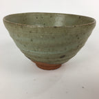 Japanese Ceramic Tea Ceremony Bowl Vtg Chawan Brown Pottery Sado GTB818