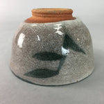 Japanese Ceramic Tea Ceremony Bowl Vtg Pottery Chawan Thick Glass Glaze GTB565