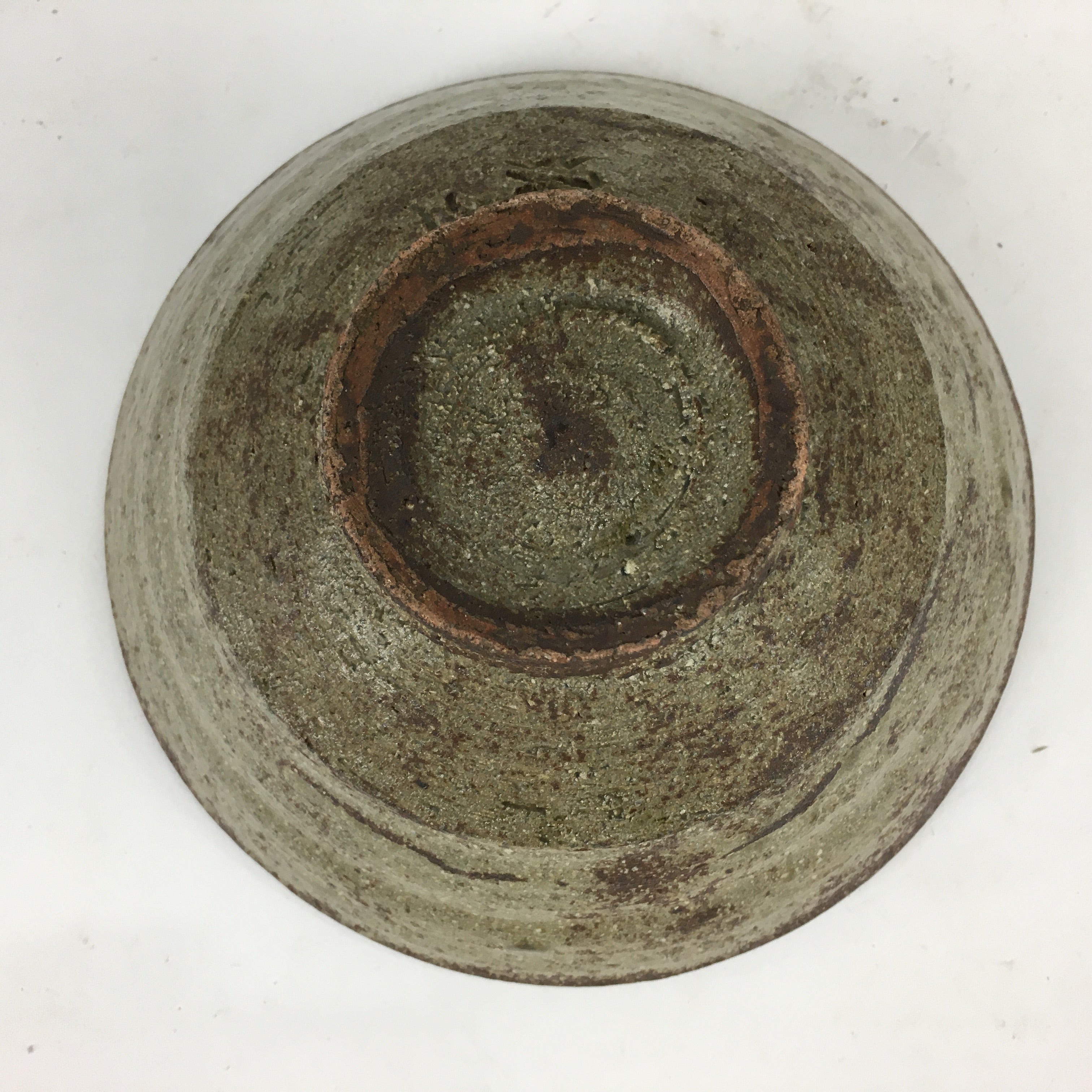 Japanese Ceramic Tea Ceremony Green Tea Bowl Vtg Brown Matcha Chawan GTB843