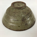 Japanese Ceramic Tea Ceremony Green Tea Bowl Vtg Brown Matcha Chawan GTB843