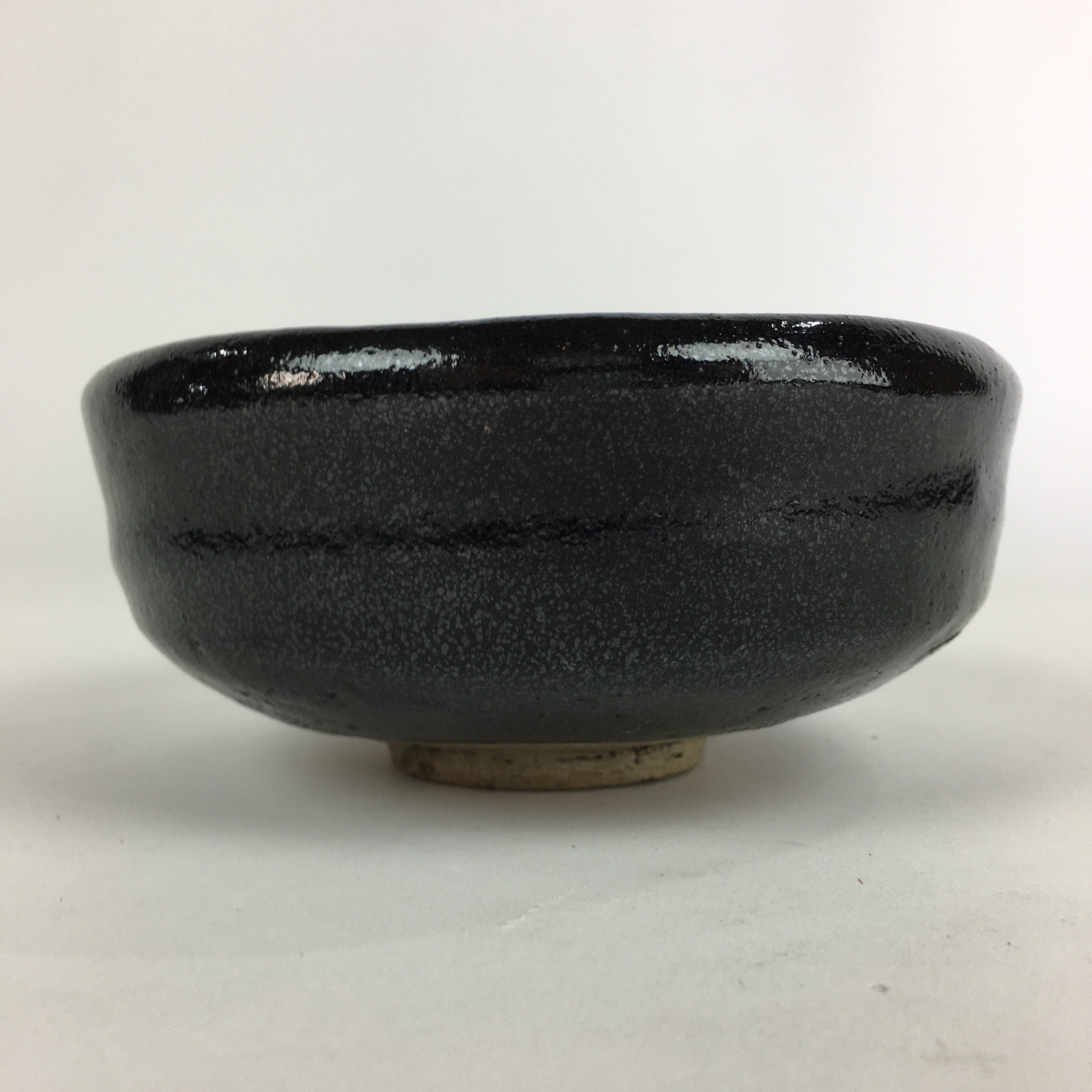 Japanese Ceramic Tea Ceremony Green Tea Bowl Vtg Chawan Badarai GTB896