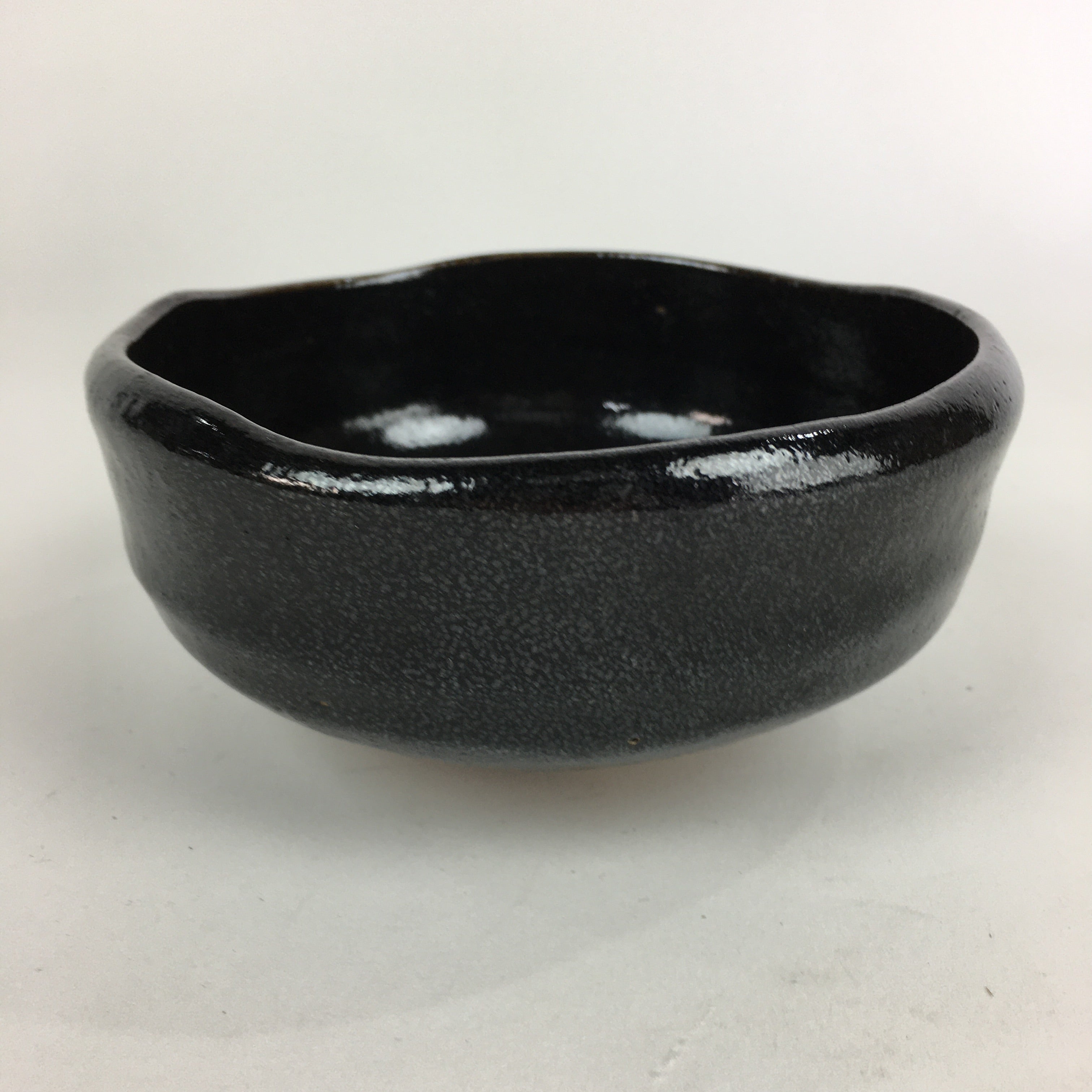 Japanese Ceramic Tea Ceremony Green Tea Bowl Vtg Chawan Badarai GTB896