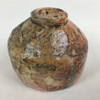 Japanese Ceramic Tea Ceremony Green Tea Bowl Vtg Chawan Brown GTB845