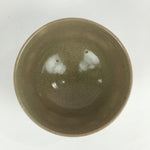 Japanese Ceramic Tea Ceremony Green Tea Bowl Vtg Chawan Crane GTB900