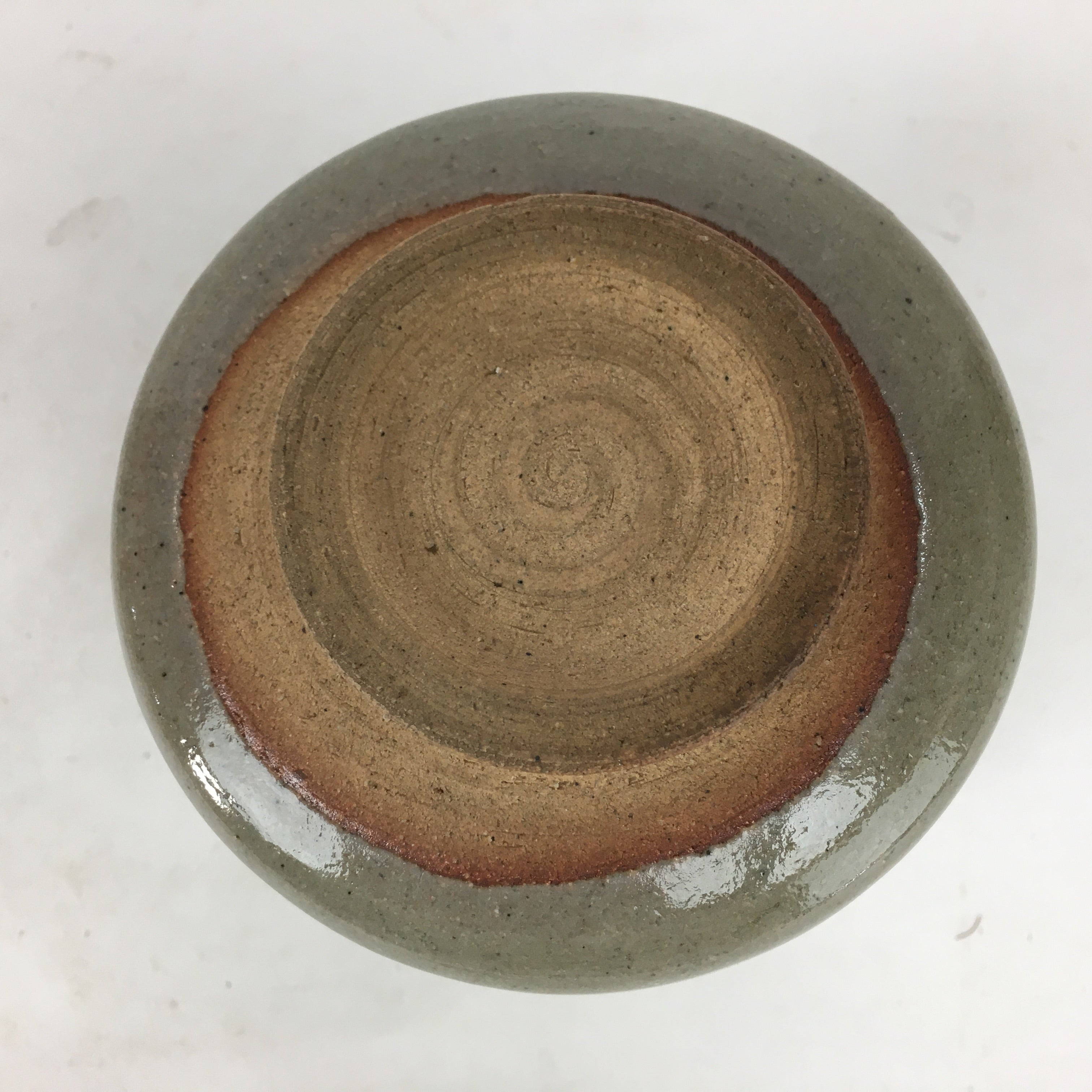 Japanese Ceramic Tea Ceremony Green Tea Bowl Vtg Chawan Cylinder GTB884