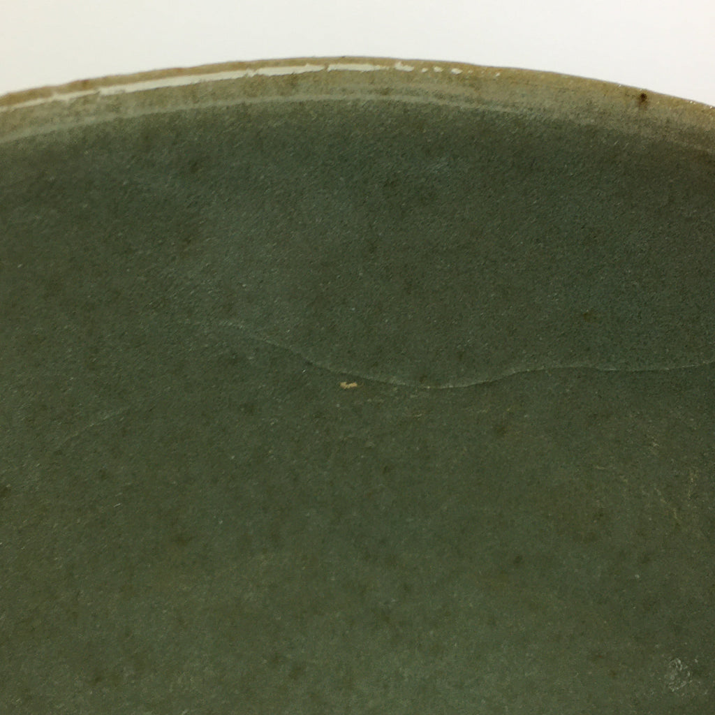 Japanese Ceramic Tea Ceremony Green Tea Bowl Vtg Chawan Flower GTB917