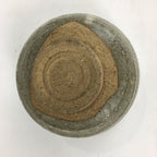 Japanese Ceramic Tea Ceremony Green Tea Bowl Vtg Chawan Gray GTB846
