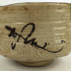 Japanese Ceramic Tea Ceremony Green Tea Bowl Vtg Chawan Green Oribe GTB908
