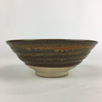Japanese Ceramic Tea Ceremony Green Tea Bowl Vtg Chawan Hira-gata GTB891