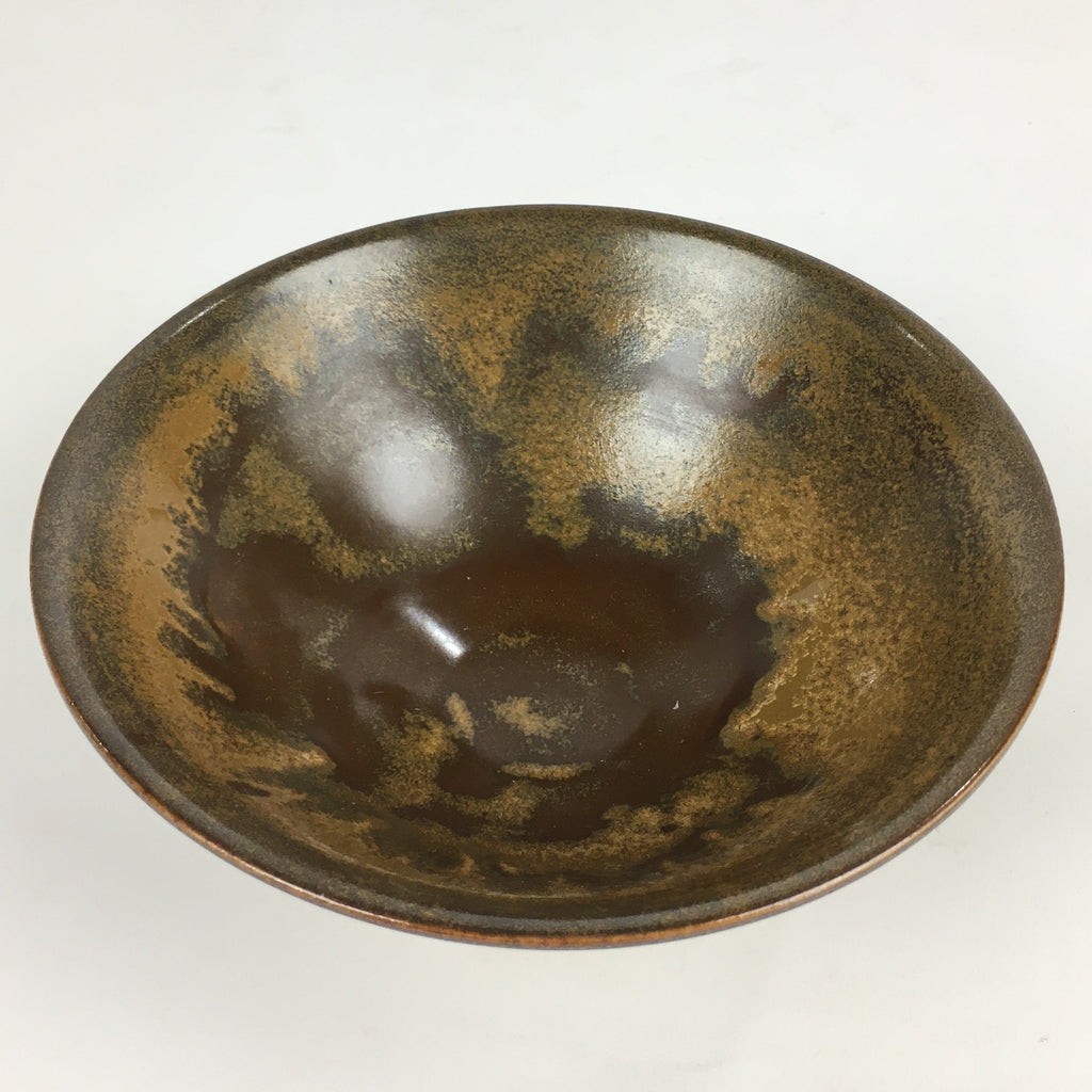Japanese Ceramic Tea Ceremony Green Tea Bowl Vtg Chawan Hira-gata GTB891