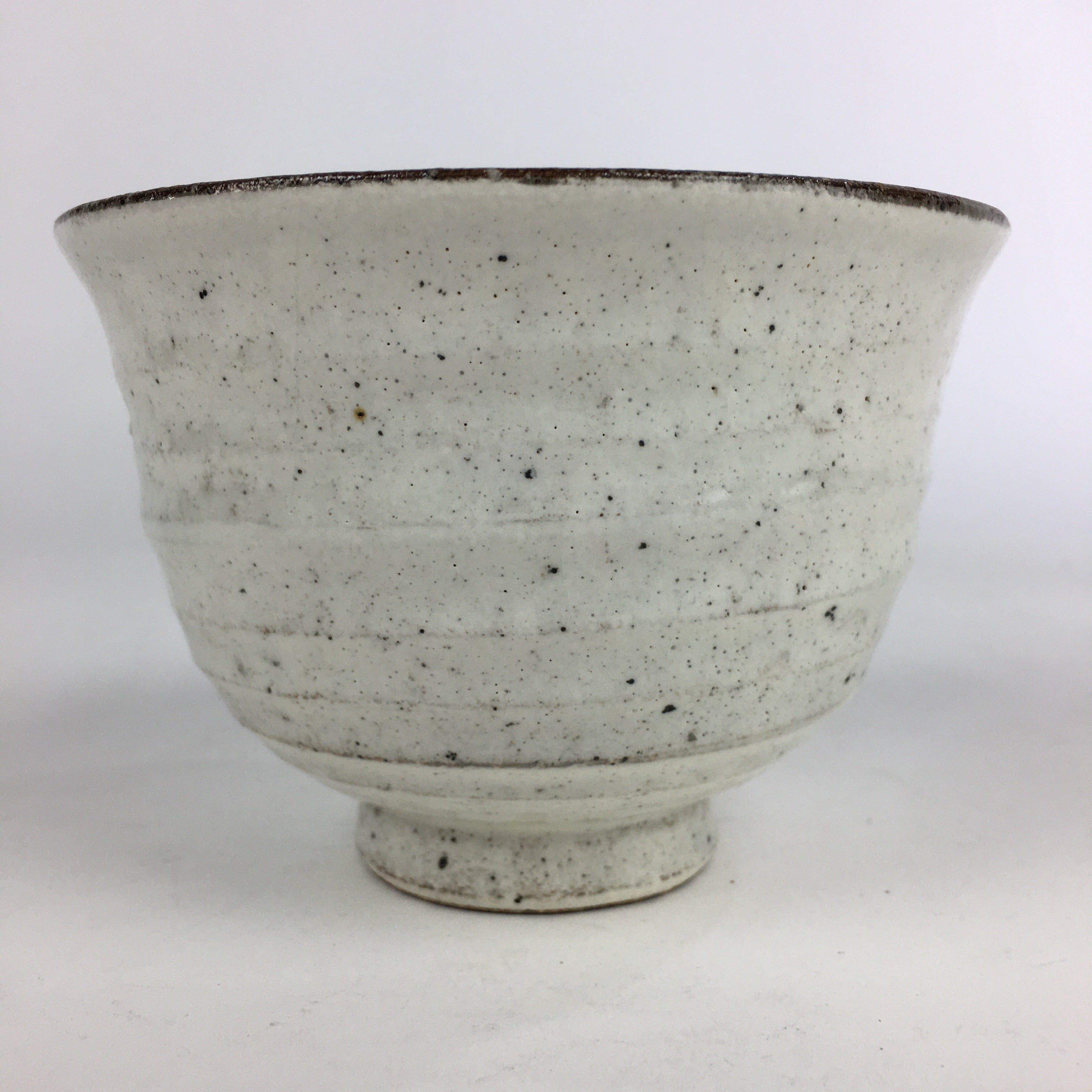 Japanese Ceramic Tea Ceremony Green Tea Bowl Vtg Chawan Horses GTB932