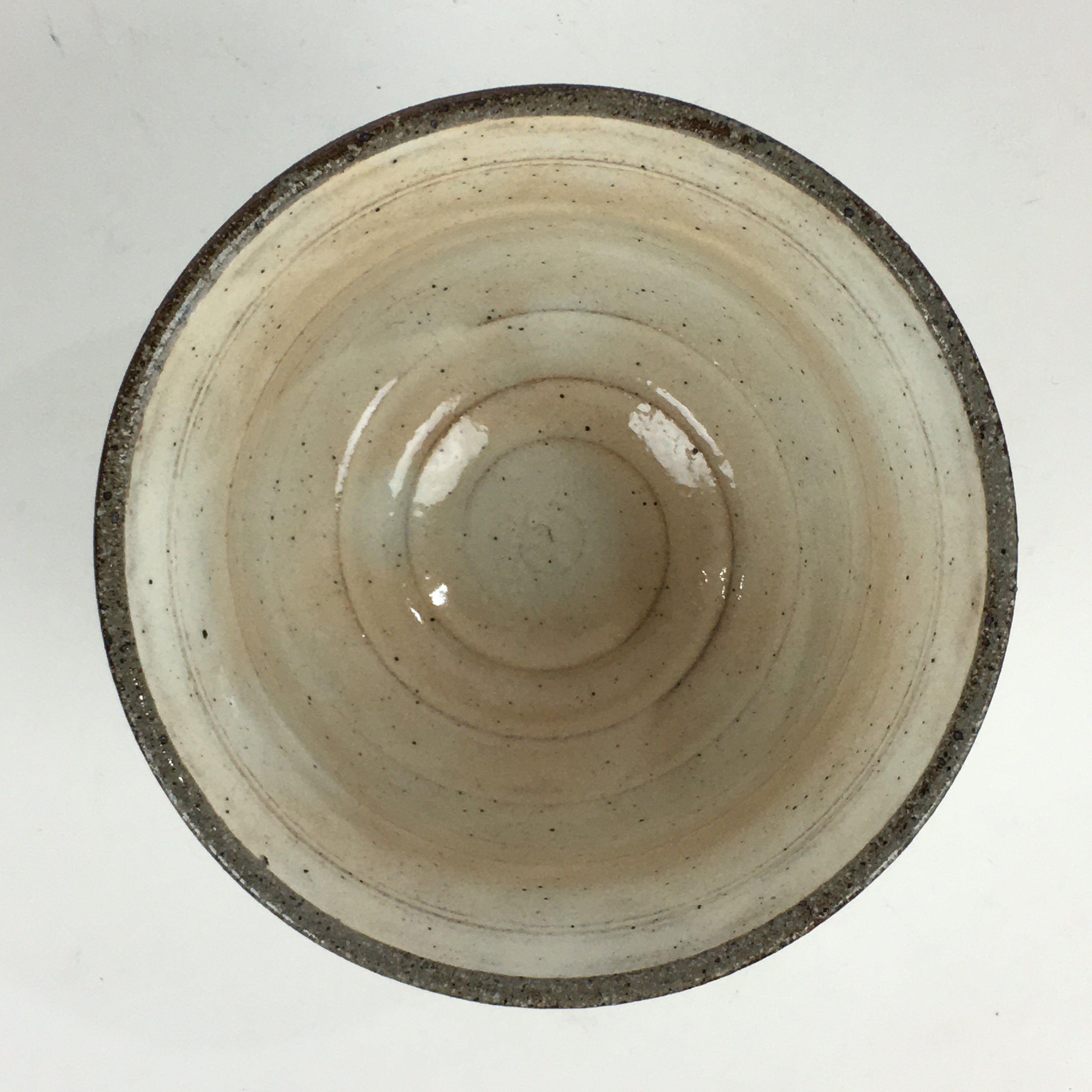 Japanese Ceramic Tea Ceremony Green Tea Bowl Vtg Chawan Horses GTB932
