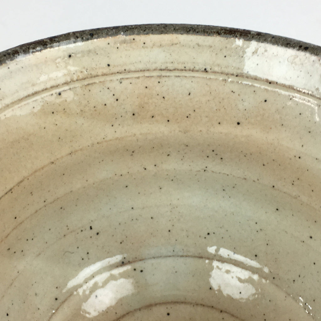 Japanese Ceramic Tea Ceremony Green Tea Bowl Vtg Chawan Horses GTB932