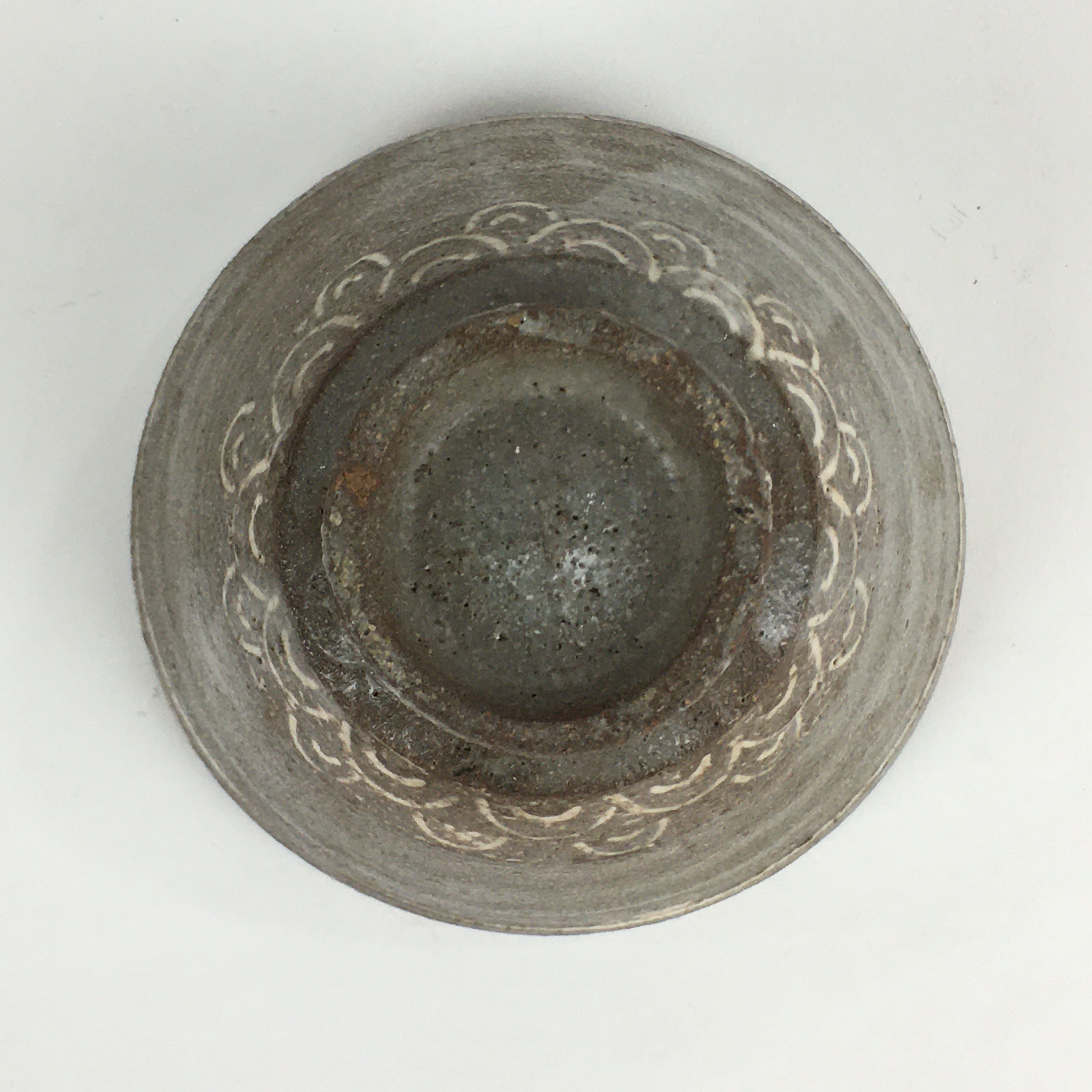 Japanese Ceramic Tea Ceremony Green Tea Bowl Vtg Chawan Ido-gata GTB886