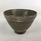 Japanese Ceramic Tea Ceremony Green Tea Bowl Vtg Chawan Ido-gata GTB886