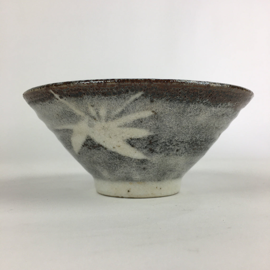 Japanese Ceramic Tea Ceremony Green Tea Bowl Vtg Chawan Ido-gata GTB898