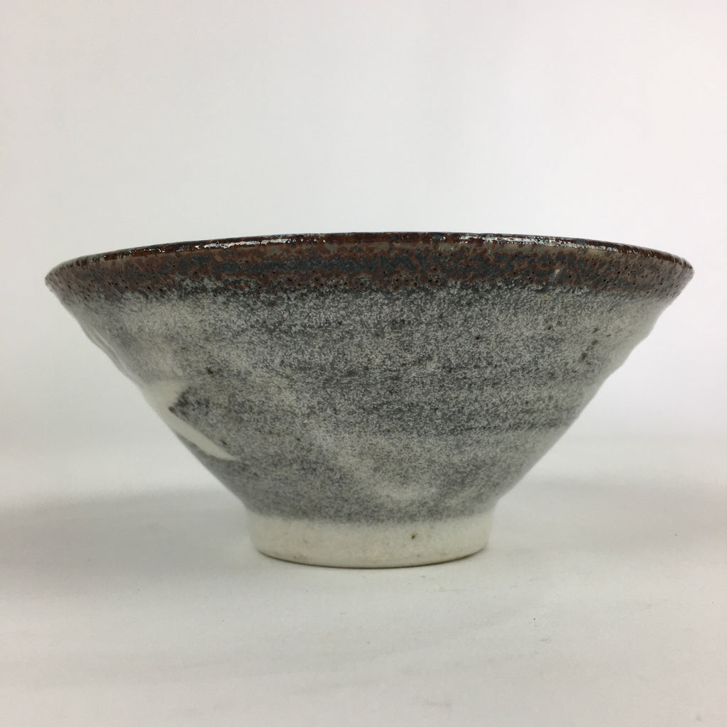 Japanese Ceramic Tea Ceremony Green Tea Bowl Vtg Chawan Ido-gata GTB898