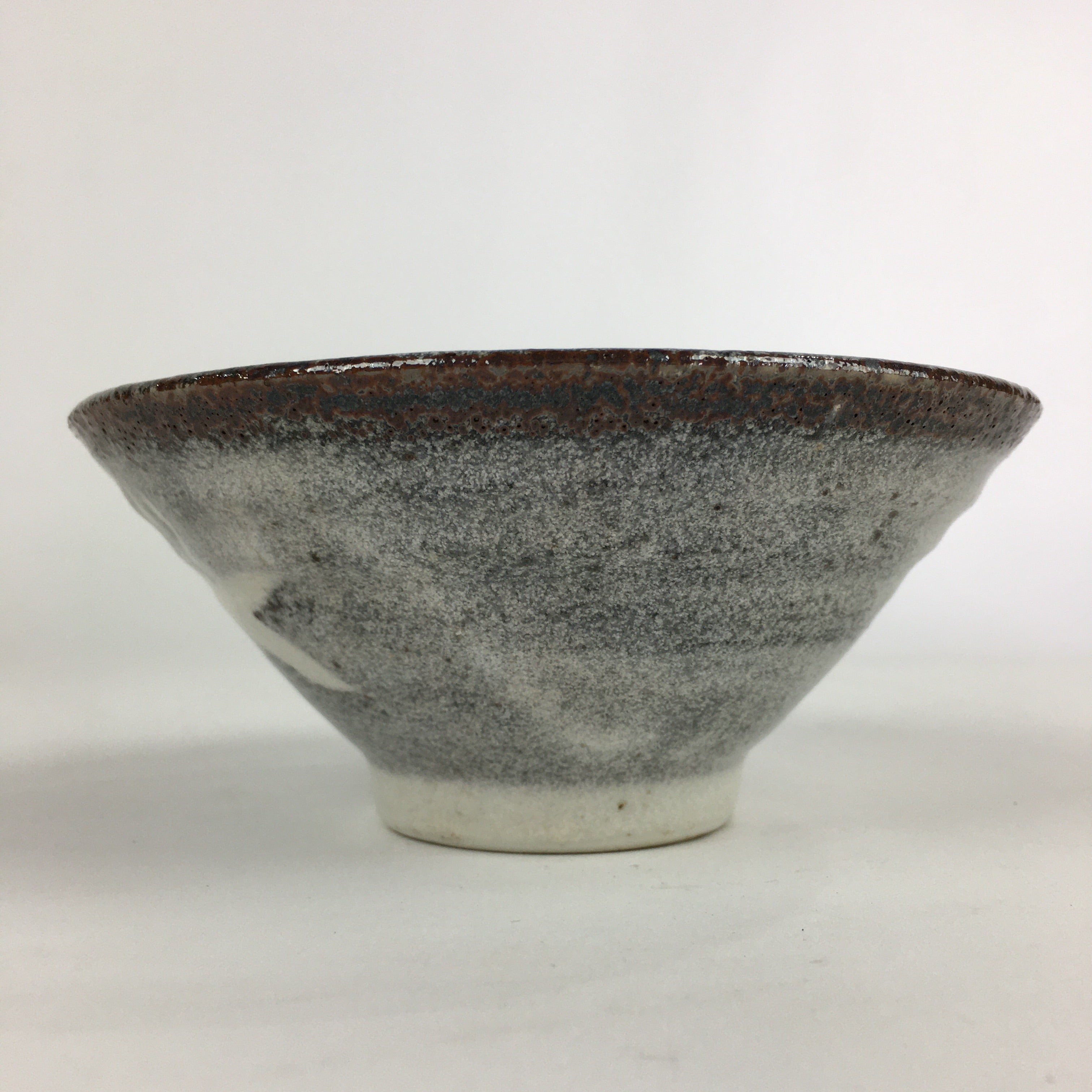 Japanese Ceramic Tea Ceremony Green Tea Bowl Vtg Chawan Ido-gata GTB898