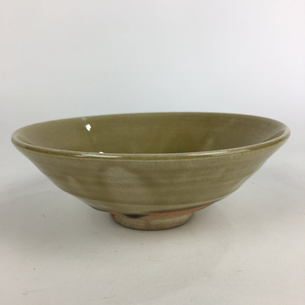 Japanese Ceramic Tea Ceremony Green Tea Bowl Vtg Chawan Kiseto GTB916