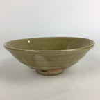 Japanese Ceramic Tea Ceremony Green Tea Bowl Vtg Chawan Kiseto GTB916
