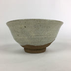 Japanese Ceramic Tea Ceremony Green Tea Bowl Vtg Chawan Kutsu-gata GTB904