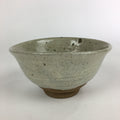 Japanese Ceramic Tea Ceremony Green Tea Bowl Vtg Chawan Kutsu-gata GTB904