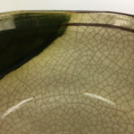 Japanese Ceramic Tea Ceremony Green Tea Bowl Vtg Chawan Oribe GTB930