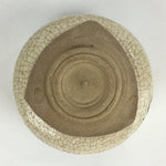 Japanese Ceramic Tea Ceremony Green Tea Bowl Vtg Chawan Oribe GTB930