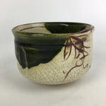 Japanese Ceramic Tea Ceremony Green Tea Bowl Vtg Chawan Oribe GTB930
