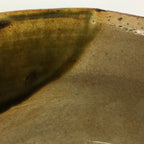 Japanese Ceramic Tea Ceremony Green Tea Bowl Vtg Chawan Oribe GTB935